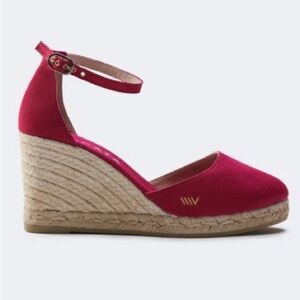 Vissata Barcelona Women's Vibrant Pink Espadrilles